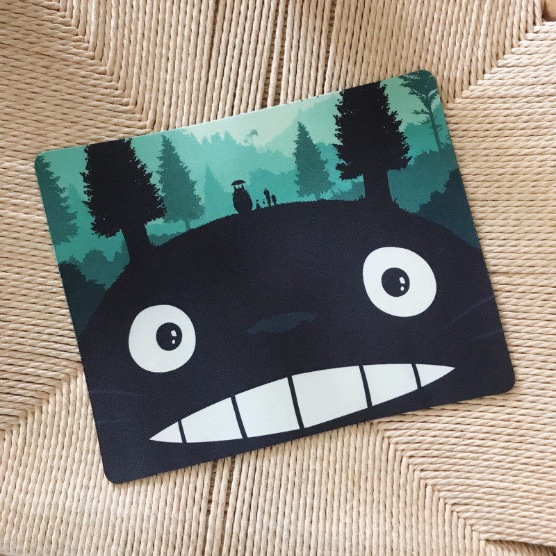 Creative Cartoon Cute Little Fresh mouse pad for increased environmental protection Rubber cloth Art Anti-slip cloth cushion 2 sheets