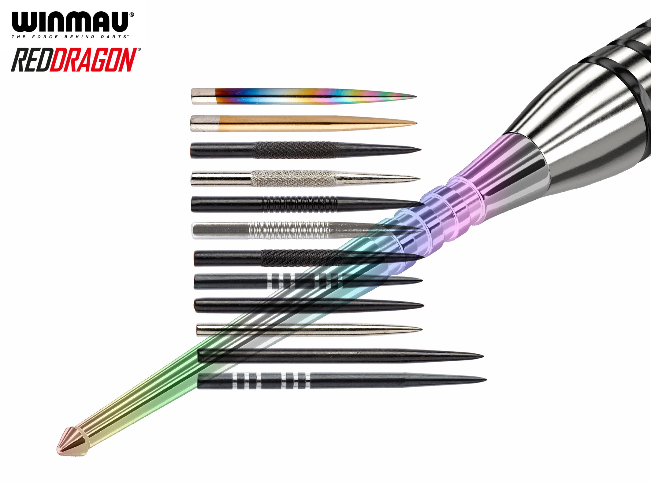 Reddragon Reddragon Winmau Weima Hard Darts Профессиональные дротики для замены игл без ступеней, устойчивые к падению иглы Изображение 1
