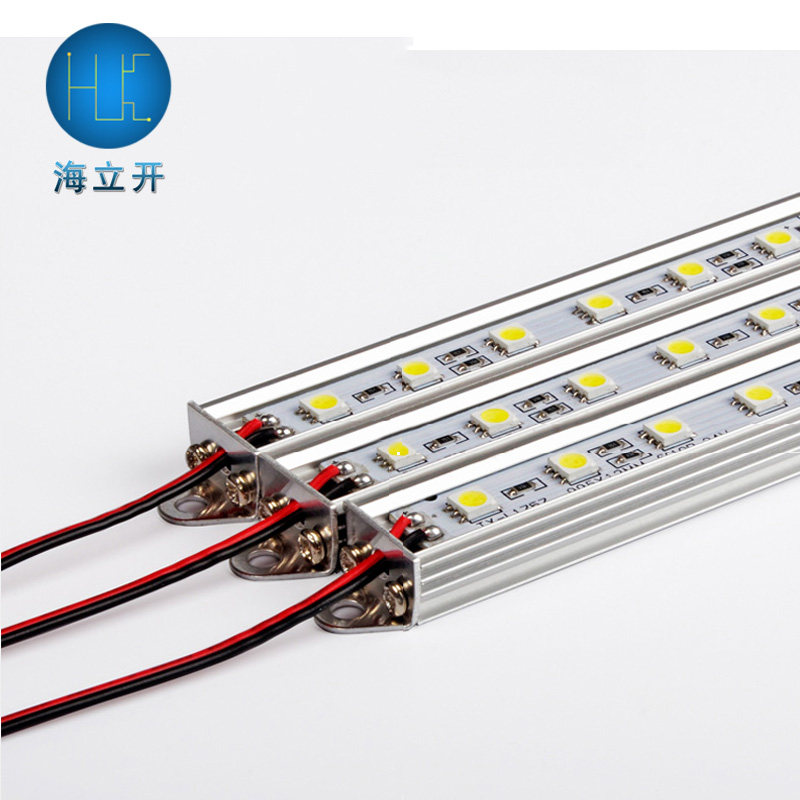 led hard light strip 24V low pressure high brightness LED light belt with aluminium tank counter van coach indoor free of mail for 3 years