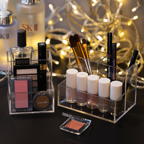 Frost Mountain Cosmetic Storage Box Mouth Red Skin Care Products Finishing Box Table Top Shelf s Wind Acrylic Storage Box