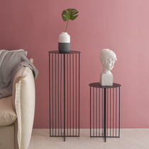 Nordic iron floor-standing flower stand tall creative indoor plant stand living room flower pot shelf flower pot shelf flower