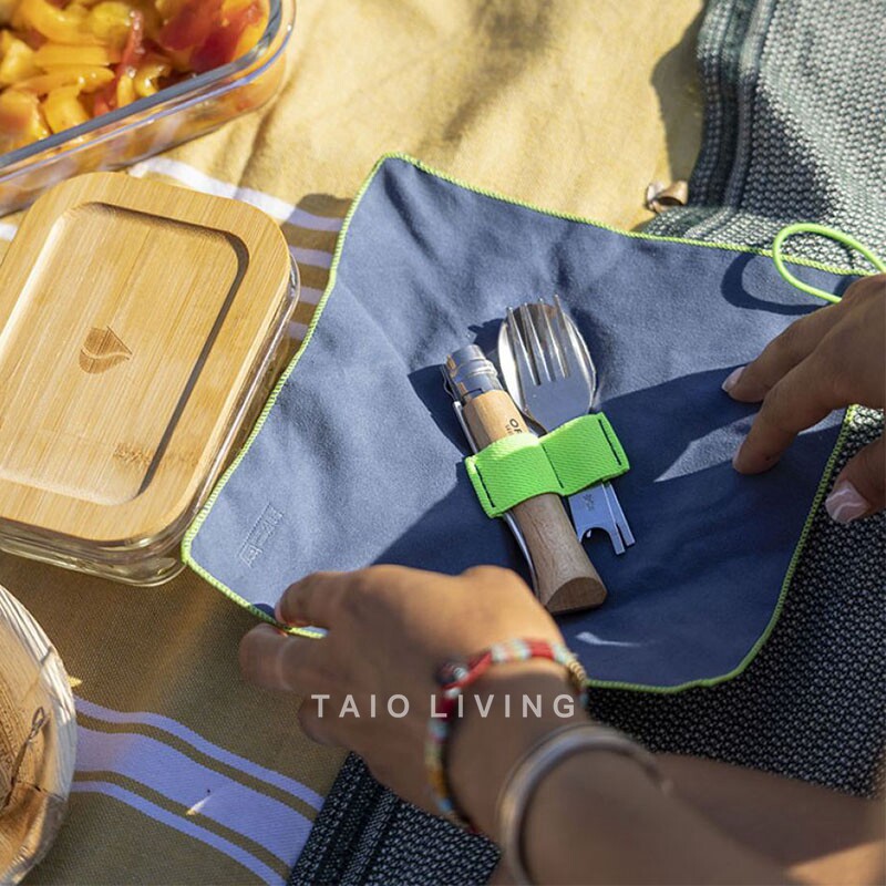 Посуда для путешествий для кемпинга, съемный портативный комплект, Франция, 8 размер