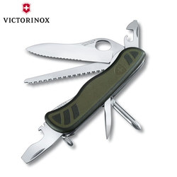 ດັ້ງເດີມ Victorinox Swiss Army Knife 111MM German Army Knife 0.8461.MWCH Outdoor Multi-Function Swiss Knife