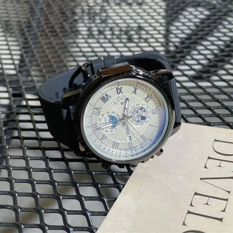 男女兼用の高級クォーツ腕時計。学生にも最適。2025年最新スタイル、高級感あふれるファッショナブルなアナログデザイン、防水仕様。