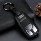 Áp dụng cho Audi 18 Q7 mới A4L key case mới A5 TT TTS khóa bằng nhựa sợi carbon túi đựng chìa khóa xe