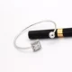 Vòng đeo tay kim cương Hàn Quốc Hàn Quốc zircon Châu Âu và Mỹ Thời trang đơn giản Thời trang Hoa hồng Vòng đeo tay nữ Vàng vòng tay đẹp