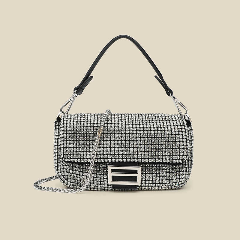 2024 New Style Rhinestone Bag for Women, Full Rhinestone Evening Bag, Hand-Held Underarm Bag, Sparkling Diamond High-End Rhinestone-Encrusted Shoulder Crossbody Bag 2024 New Style Rhinestone Bag for Women, Full Rhinestone Evening Bag, Hand-Held Underarm Bag, Sparkling Diamond High-End Rhinestone-Encrusted Shoulder Crossbody Bag