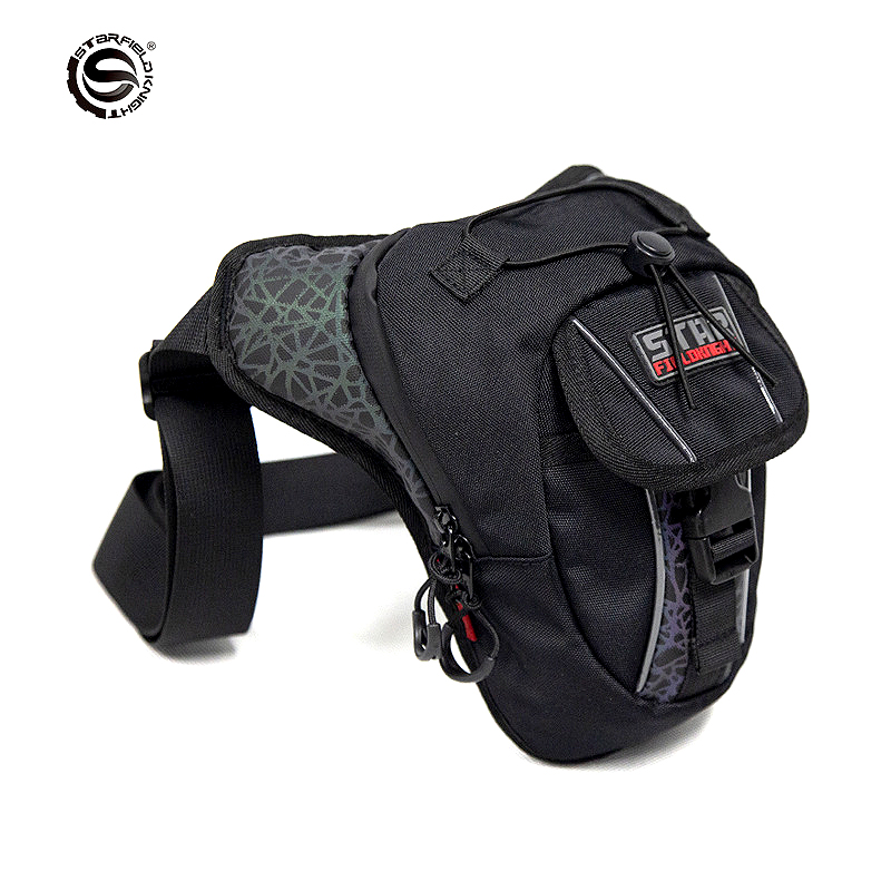 New outdoor leg charter bus ride-pack reflective multifunction single shoulder male and female waterproof pocket large capacity tourism