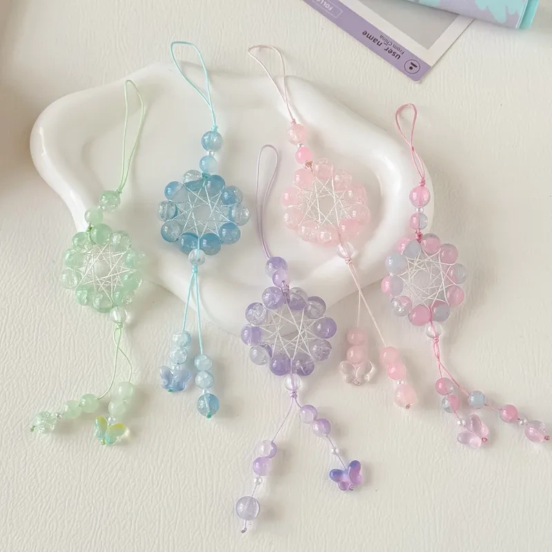 Dreamcatcher Phone Case Pendant, Versatile and Simple Cultural and Creative Gift, Keychain, Bag, Camera Hanging Chain, Exquisite