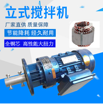 0 75KW380V220V liquid decomposition dosing mixing motor industrial Vertical mixer sewage mixer