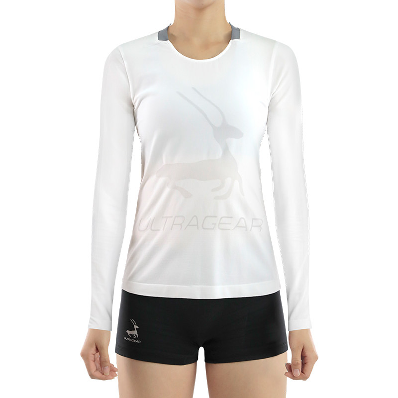 Superior UG Five Color Women's Knitted Light Weight Quick Dry Perspiration Breathable Sports Casual Long Sleeve T-shirt
