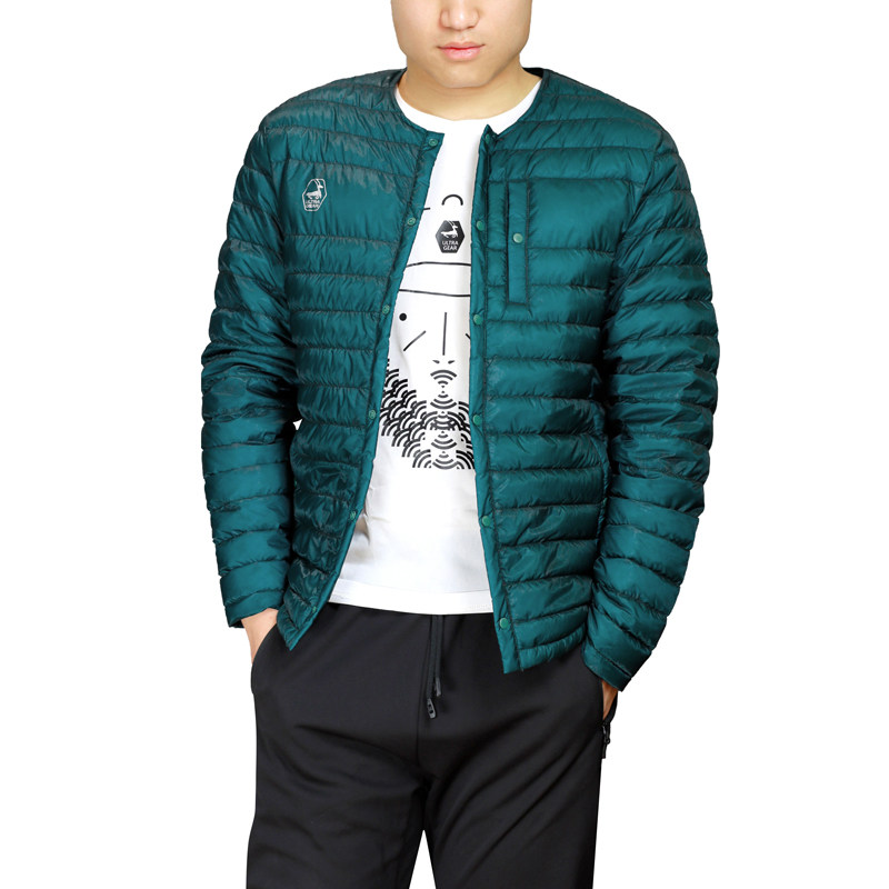 Youji UG men's and women's 850 fluffy white goose down ultra-light warm short round neck sports leisure down jacket