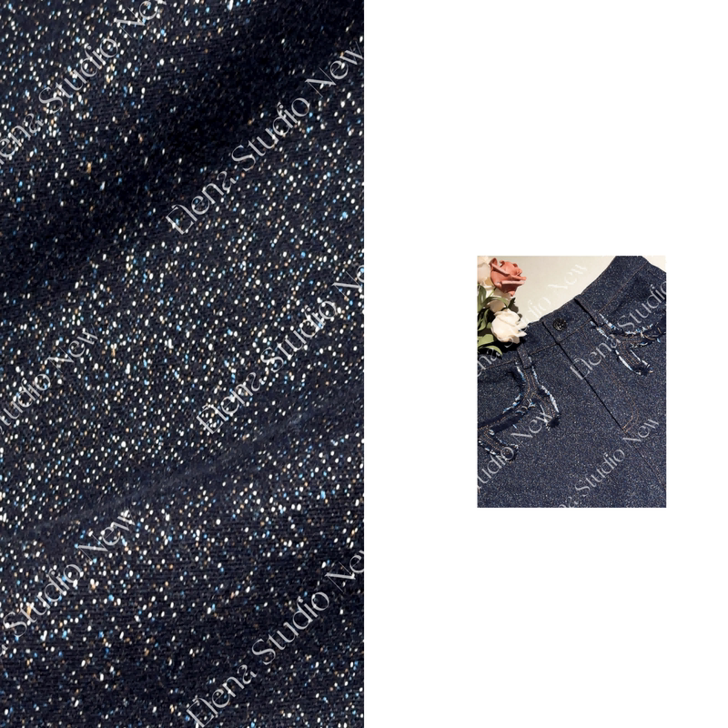 Big Sweetie【Fragrant Denim】Stylish and Versatile Denim with a Design That Flatters the Figure and Is Loose-Fitting