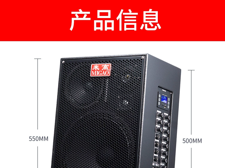 Michael MG1266A biểu diễn buổi biểu diễn đàn guitar điện đệm âm thanh 250 watt ca sĩ đi lạc hát - Loa loa