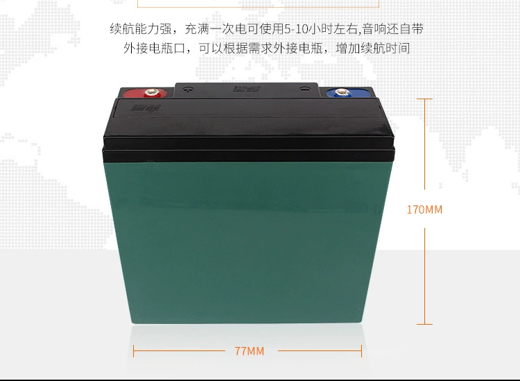 Đàn guitar Michael MGX8 hát loa sân khấu công suất cao sạc biểu diễn ngoài trời ca sĩ đi lạc hát - Loa loa