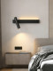 Italian Minimalist All-Copper Wall Lamp Modern Minimalist Designer Light Luxury Living Room Background Wall Corridor Bedroom Bedside Lamp