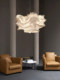 Italian Minimalist Living Room Cloud Chandelier Modern Simple French Designer Studio Dining Room Bedroom Art Lighting Fixtures