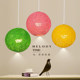 Hemp Ball Chandelier, Modern and Simple, Personalized Bird's Nest Zen Style, Rattan Art, Pastoral Restaurant, Creative Cafe Bar Lighting Fixtures