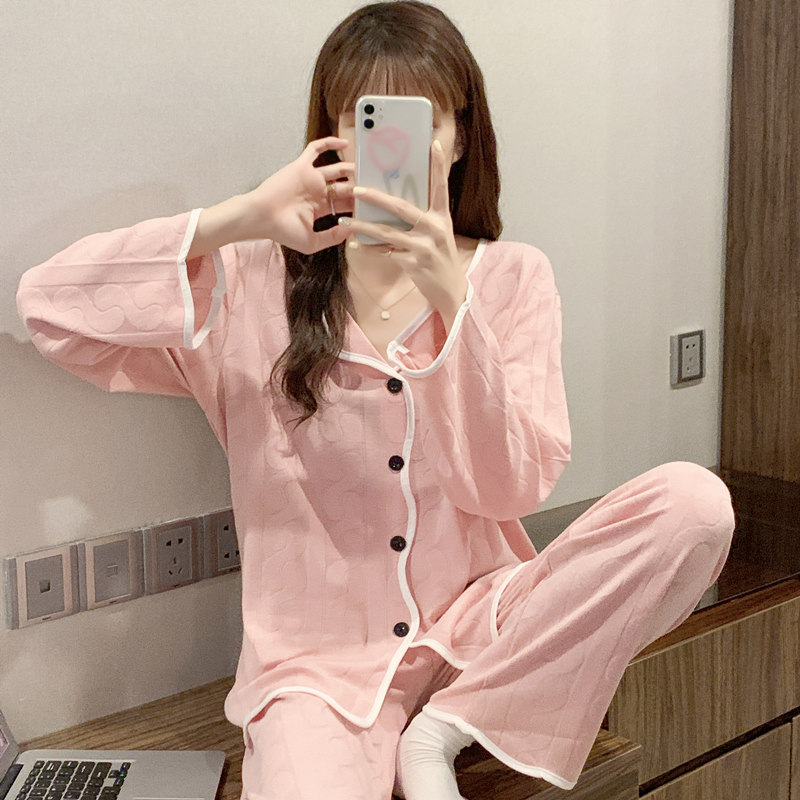 The new cotton - leaf family clothes in 2022 - 22 - year - old cotton - sleeved minimal air superior sense