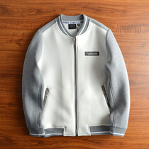 Export original single tail single spring new baseball uniform womens color color color color parallel Joker zipper short jacket