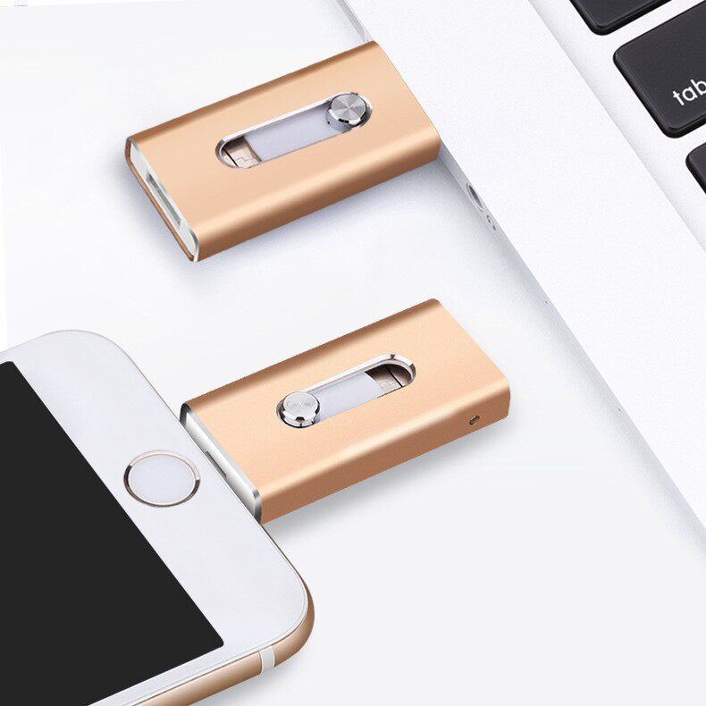 USB-флеш-накопитель Type-C/Lightning универсальный