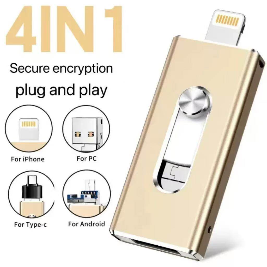 USB-флеш-накопитель Type-C/Lightning универсальный