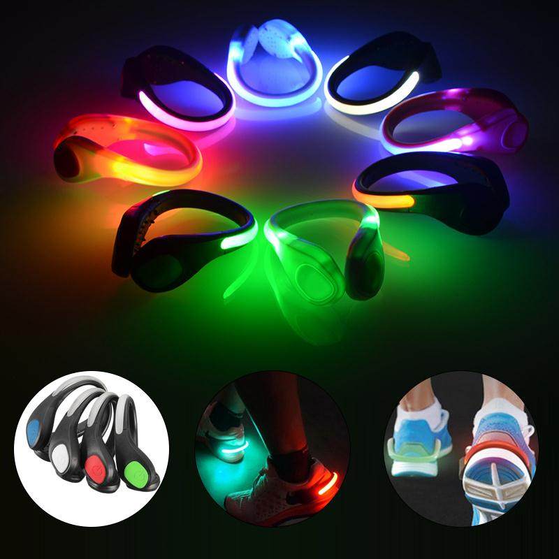 USB charging LED night running light night running equipment colorful flashing luminous bracelet warning signal light luminous shoe light