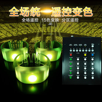 Wireless remote control luminous bracelet LED unified discoloration wristband bracelet bar Annual Meeting Lucky Fluorescent Bracelet