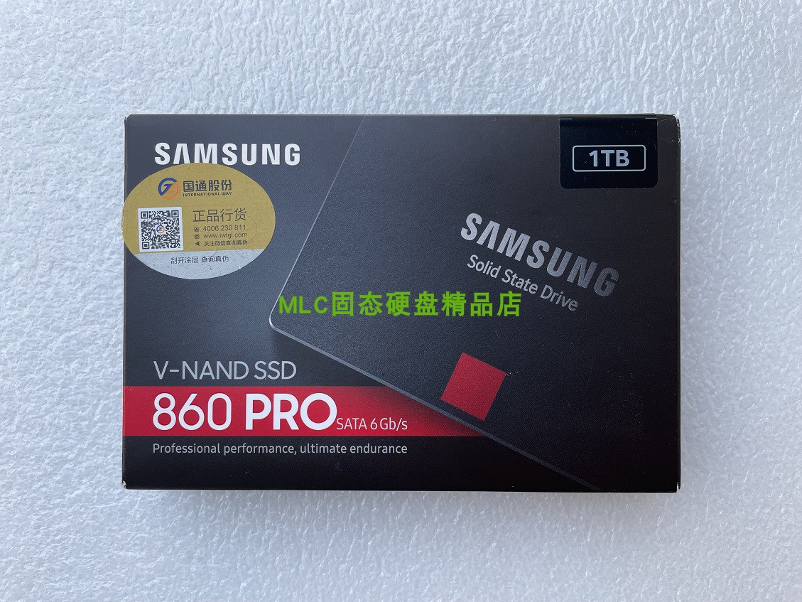 Samsung Samsung 860 PRO 256G 512G 1T Solid State Drive MLC SSD National Bank SATA 2 5