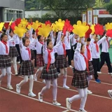 Улыбка -снятый ручной игрок спортивная вечеринка -в стиле припев в стиле припев