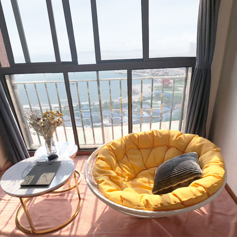 Rocking chair Home Cradle chair Rattan Chair Sloth Chair Outdoor Balcony Rattan LEISURE ROOM LOUNG LOUNGE CHAIR ROCKING CHAIR