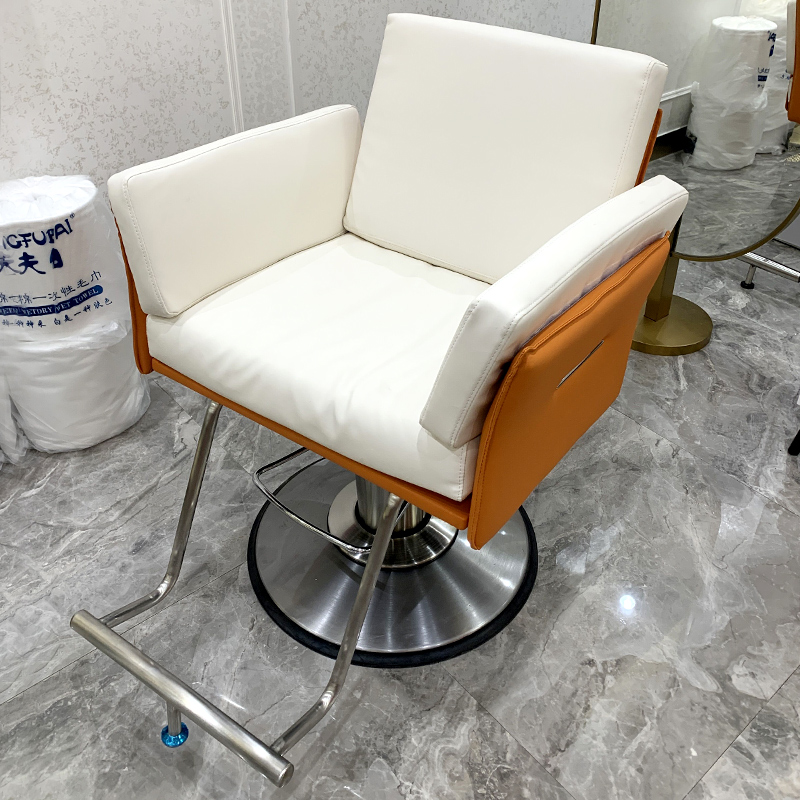 Hairdresseshop Chair Mesh Red Beauty Hair Chair Hair Salon Special Lift Chair Haircut Chair Upscale Hairdressechair Stool