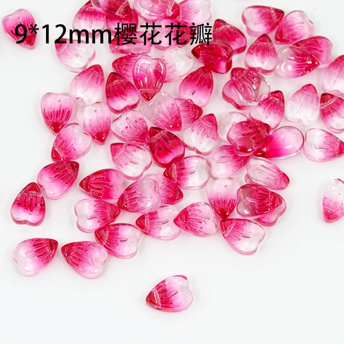 Красная китайская шпилька, аксессуар для волос ручной работы, бусины, градиент