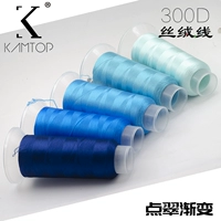 Зеленый градиент озера голубой точки