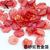 Матовый, красный