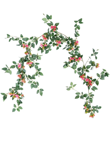 Имитация розовой лозы, искусственный цветок из ротанга, воздуховод для кондиционирования воздуха в гостиной, внутренняя отделка потолка, блокирующая пластиковая лоза