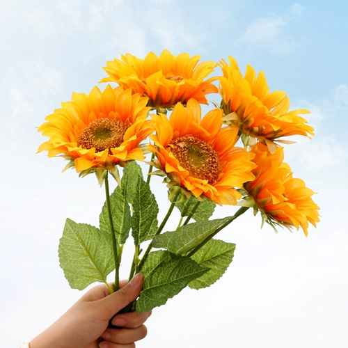 Подсолнечный симуляция цветочный гостиная фальшивый цветок
