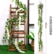 Wisteria hoa mô phỏng hoa giả mây uốn lượn trần phòng khách trong nhà trang trí đám cưới nhựa hoa chuỗi cây nho - Hoa nhân tạo / Cây / Trái cây