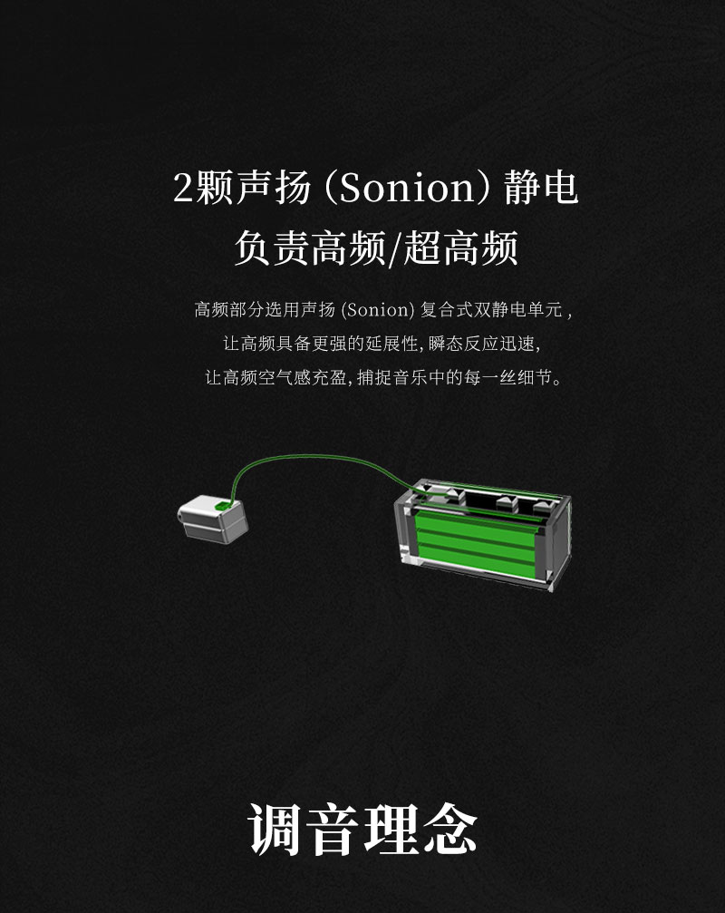 Kinera/王者时代密米尔之泉入耳式有线hifi发烧无损2圈2静电耳塞