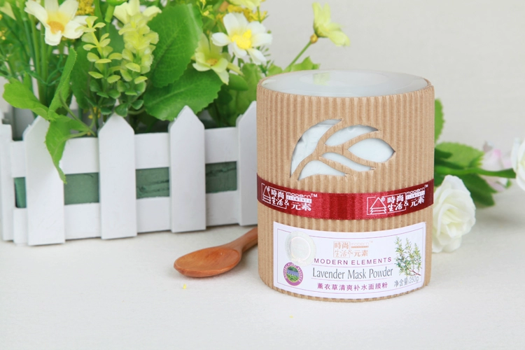 Fashion Life Element FM003 Hoa oải hương làm mới mặt nạ bột 250G Oil Control dưỡng ẩm làm sạch da - Mặt nạ