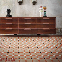 Italian original imported Marazzi ceramic tiles replica flowery color charm retro style flower tiles floor tiles