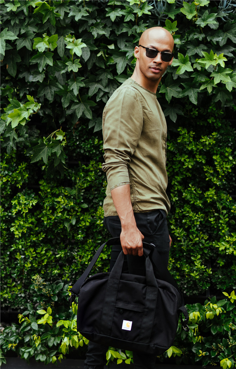 Thể thao ngoài trời nylon vai túi vải không thấm nước unisex tập thể dục cầm tay ba lô dụng cụ quạt túi đeo chéo adidas