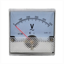 DH-80 AC DC voltage ammeter pointer type mechanical meter head generator with external dimension 80X80mm