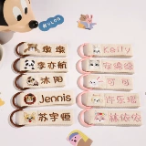 Ранец, брелок, именная наклейка для детского сада, подвеска, делается под заказ, с вышивкой