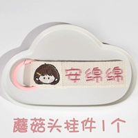 Кулон Грибная голова девочка-1 G03