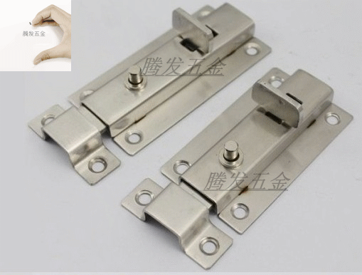 Exposed bolts Thickened stainless steel door bolts Plastic steel door bolts Automatic bolts Manual bolts Door plugs 3 inches