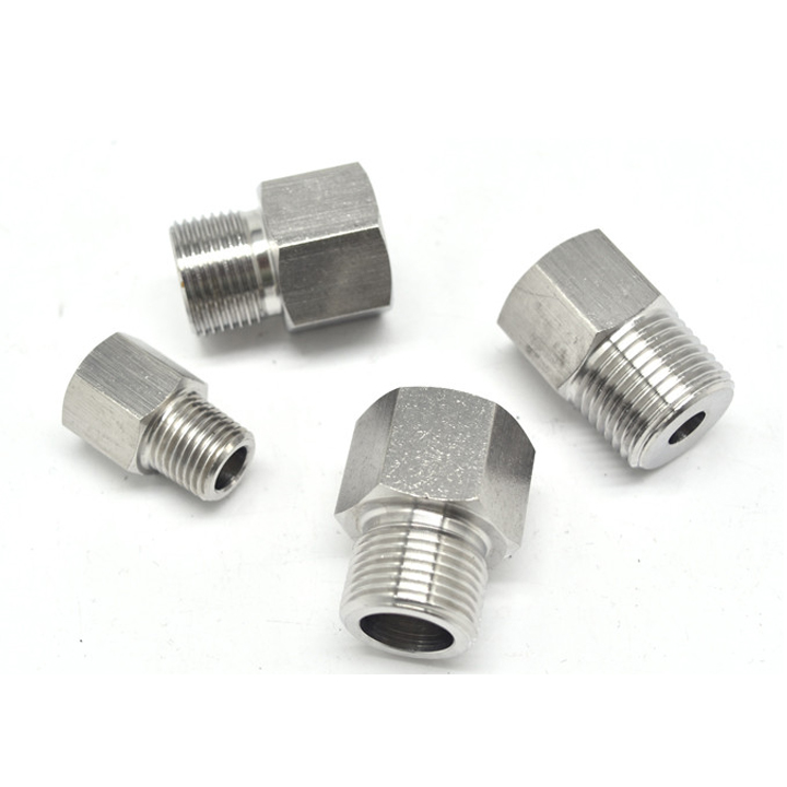 Pressure gauge fittings 304 stainless steel Adapter Replacement core pressure switch sensor Threaded Adapter