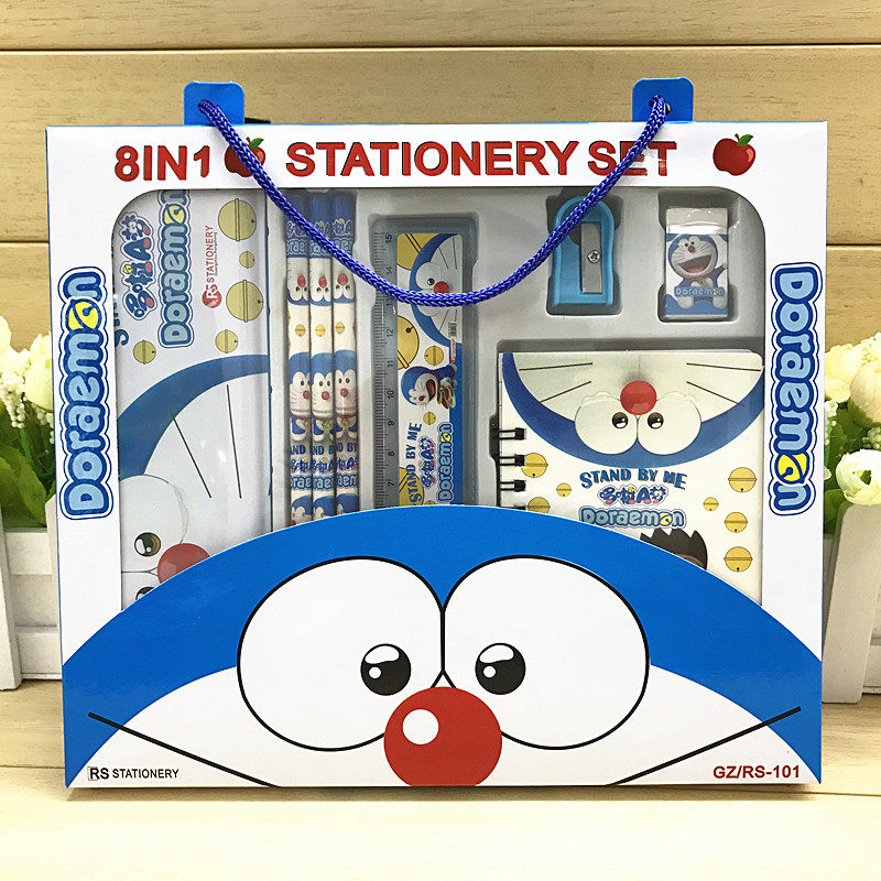 Kindergarten children students creative stationery set gift box six one gift prizes school supplies spree