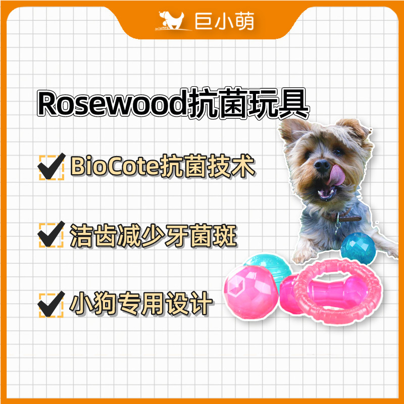 Rosewood Leshi chews glue for pet dog toys, antibacterial, tooth cleaning, bad breath, missing food, imported toys