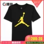 Air Jordan AJ tay ngắn 2019 xuân hè mới logo lớn áo thun thể thao bóng rổ nam AQ0693-010 - Áo phông thể thao áo ba lỗ tập gym